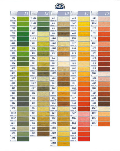 DMC Pärlgarn Nr 8 - Premium Bomullsgarn för Broderi - NavaGarn