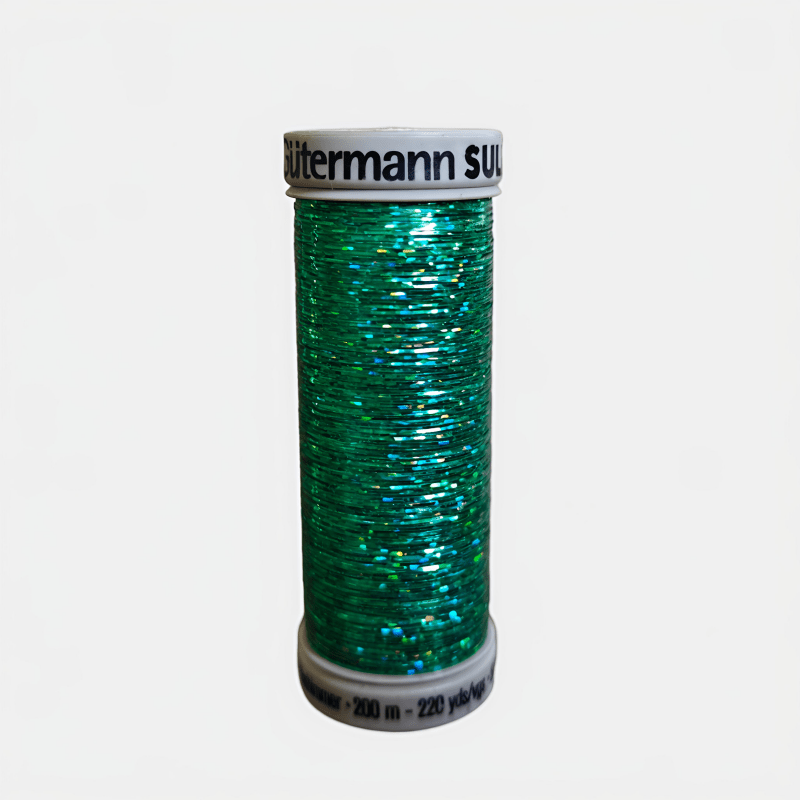 ✨ Gütermann Glittertråd 200m - Premium Polyeten för Broderi & Dekoration - NavaGarn