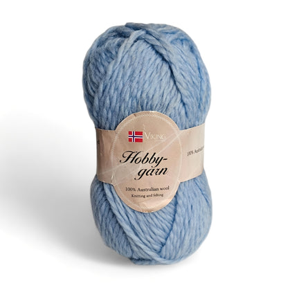 Hobbygarn 100% Ull - Perfekt för Tovning & Stickning