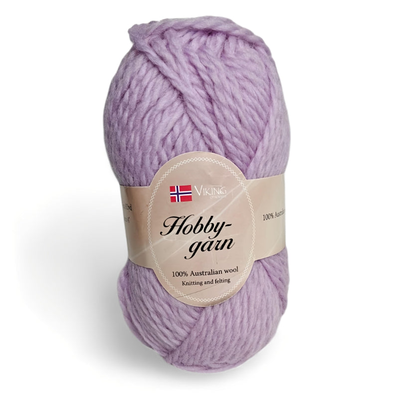 Hobbygarn 100% Ull - Perfekt för Tovning & Stickning