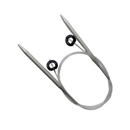 Inox Flex - sticka - Ergonomiska Stickor för Bekvämt Stickning 60cm - NavaGarn