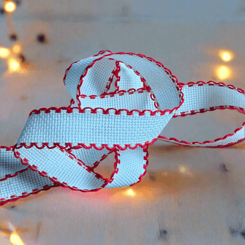 🎄 Julband - Aidaväv - NavaGarn