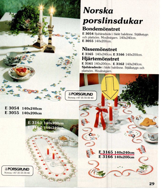 🎄 Julduk Ekelunds E3165 - Sjuhäradsväv Halvlinne 140x240cm. - NavaGarn