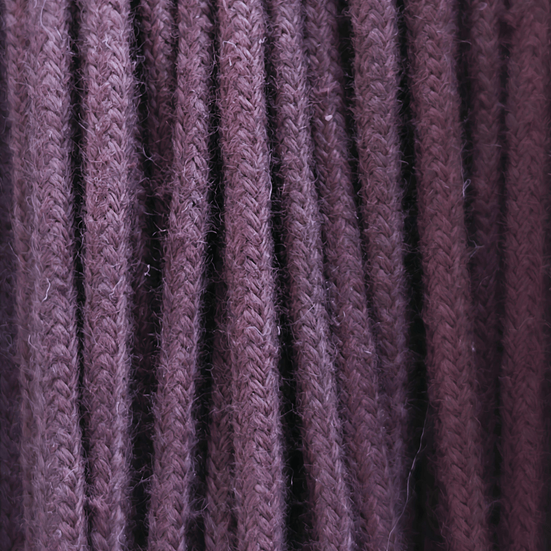 Kängsnören 4mm - Extra Starka Bomull Cerise/Kornblå/Lila - Tål Hög Belastning - NavaGarn