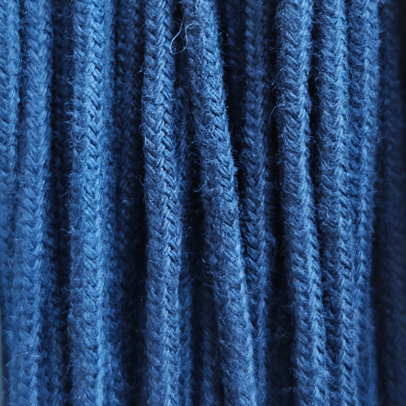 Kängsnören 4mm - Extra Starka Bomull Cerise/Kornblå/Lila - Tål Hög Belastning - NavaGarn