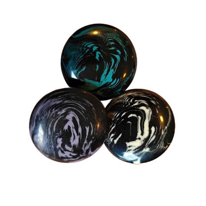 Knapp Aurora 22mm - Glansig Polyesterknapp - NavaGarn