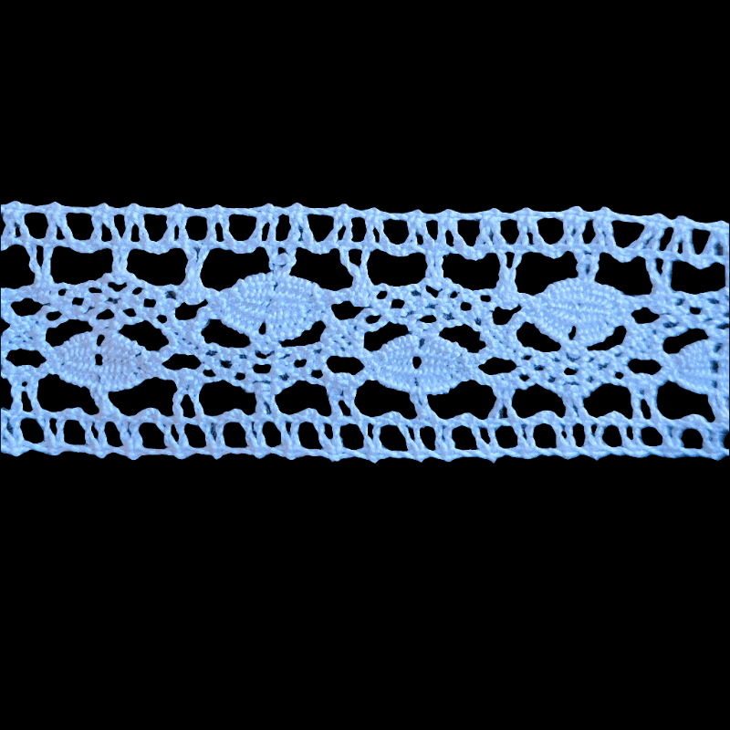 Mellanspets Virkad Bomull - Klassisk Spets 2,5m & 3m - NavaGarn