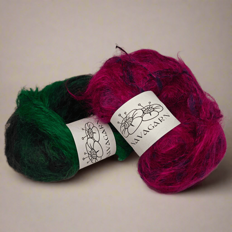 Mohair Paris - Premium Fluffigt Mohairgarn 50g - NavaGarn