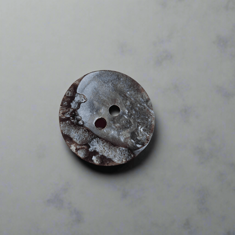 Plastknappar Stenimitation - Pärlemorfinish - NavaGarn