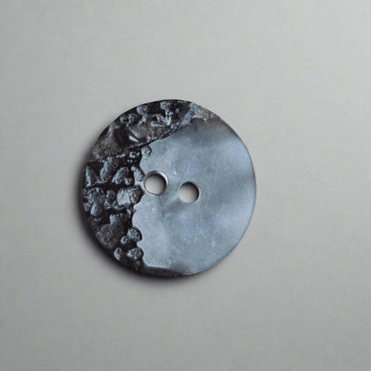 Plastknappar Stenimitation - Pärlemorfinish - NavaGarn