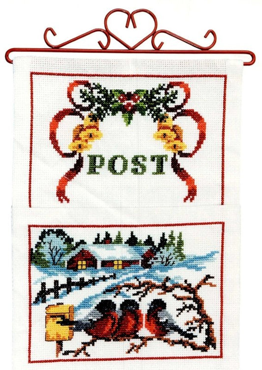 Postfack Broderi AMA 149 - Korsstygn 24x33cm Med Beslag - NavaGarn