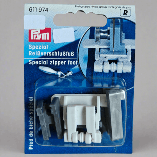 Pressarfot Special Prym - Blixtlåsfot för Osynlig Dragkedja - NavaGarn