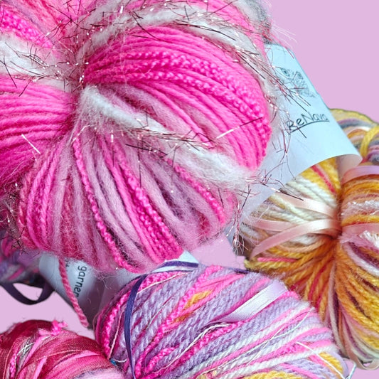 ReNava Återvunnet Garn - Hållbart Hantverk ♻️