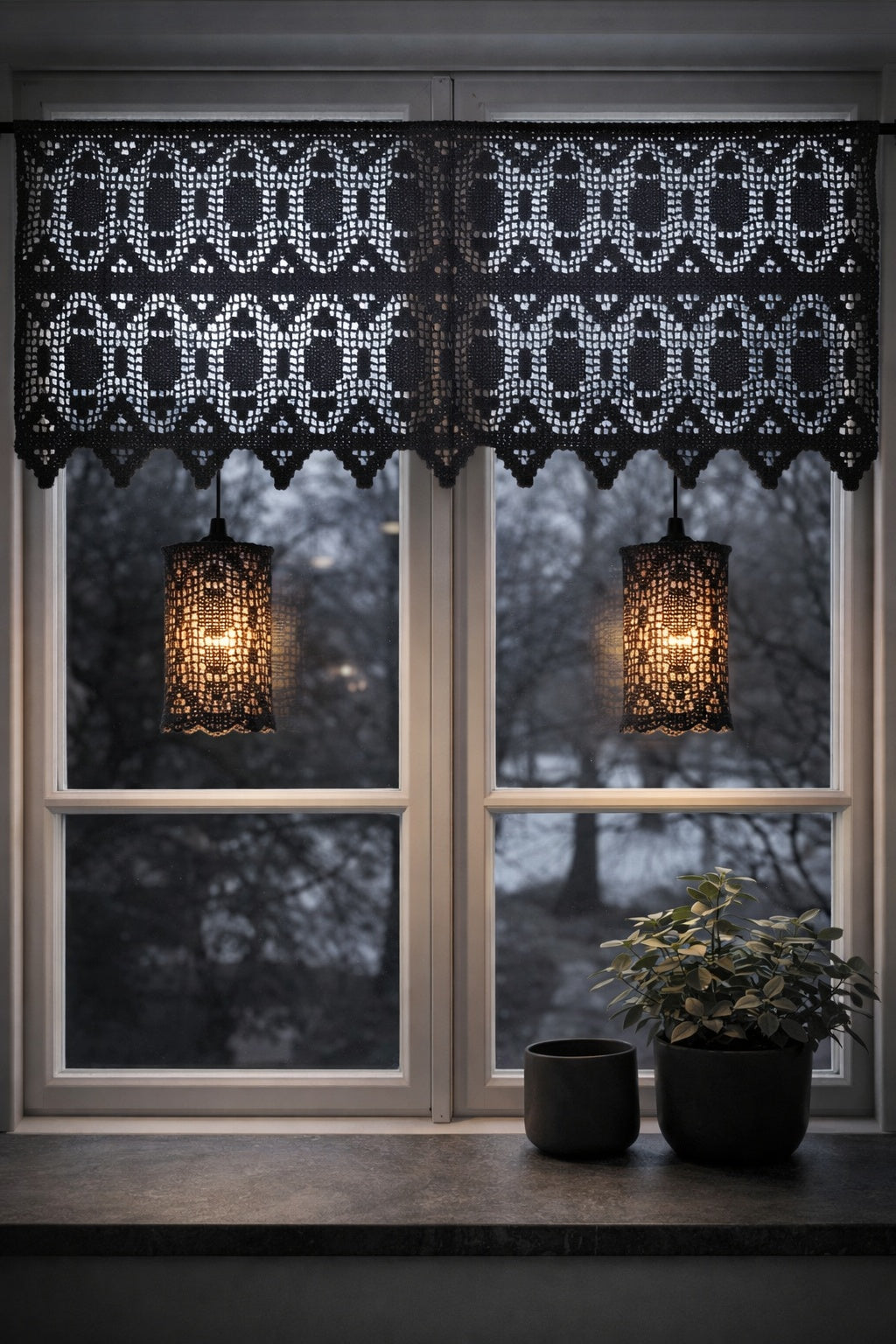 Vintage originalmönster – Gardin & Lampskärm