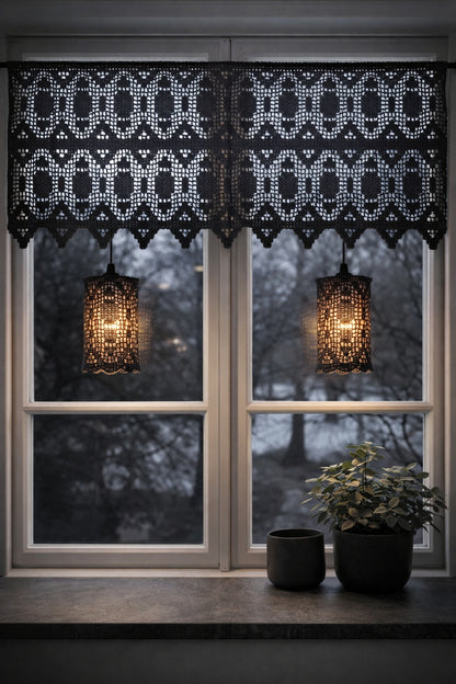 Vintage originalmönster – Gardin & Lampskärm