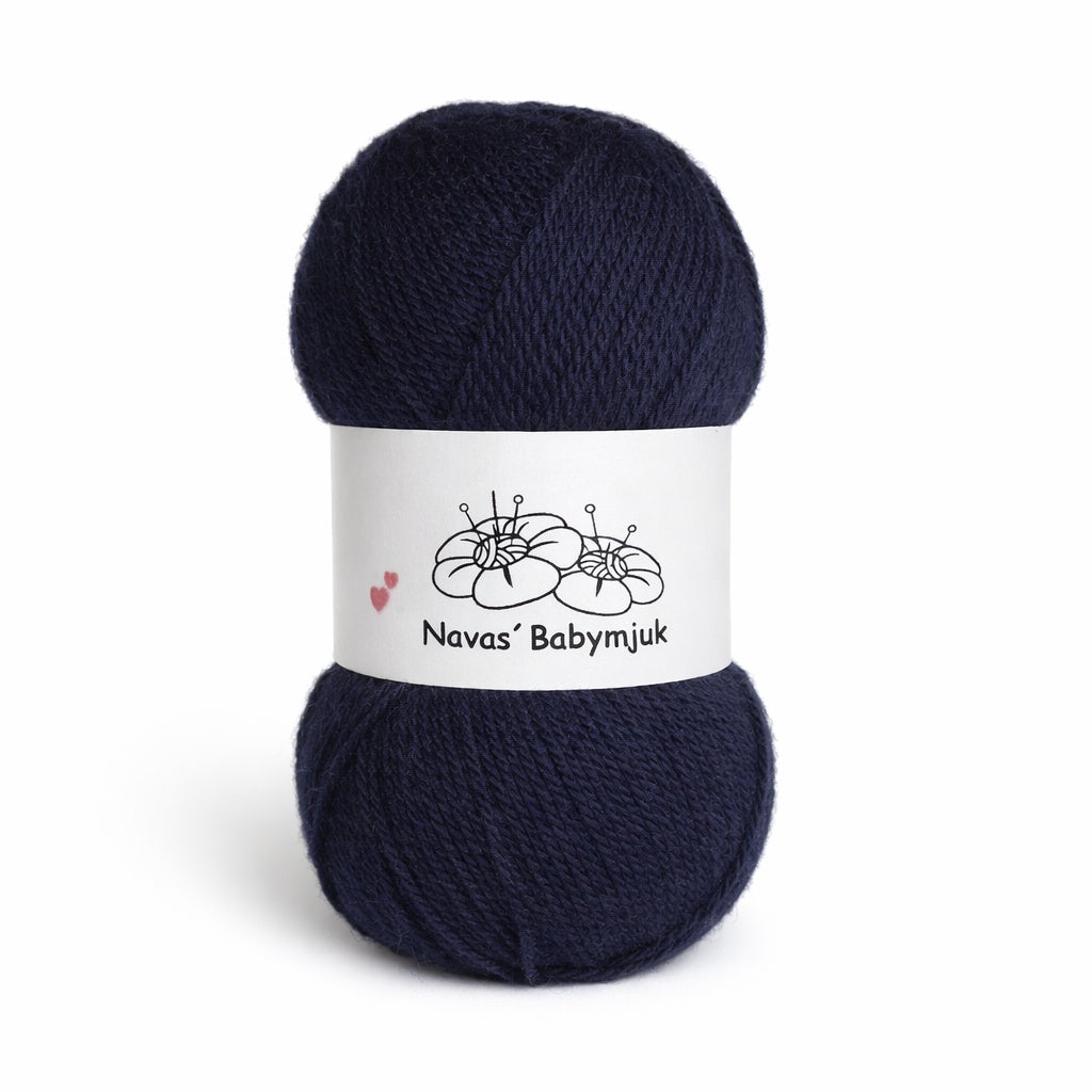 Akrylgarn babymjuk – supermjukt babygarn 50g
