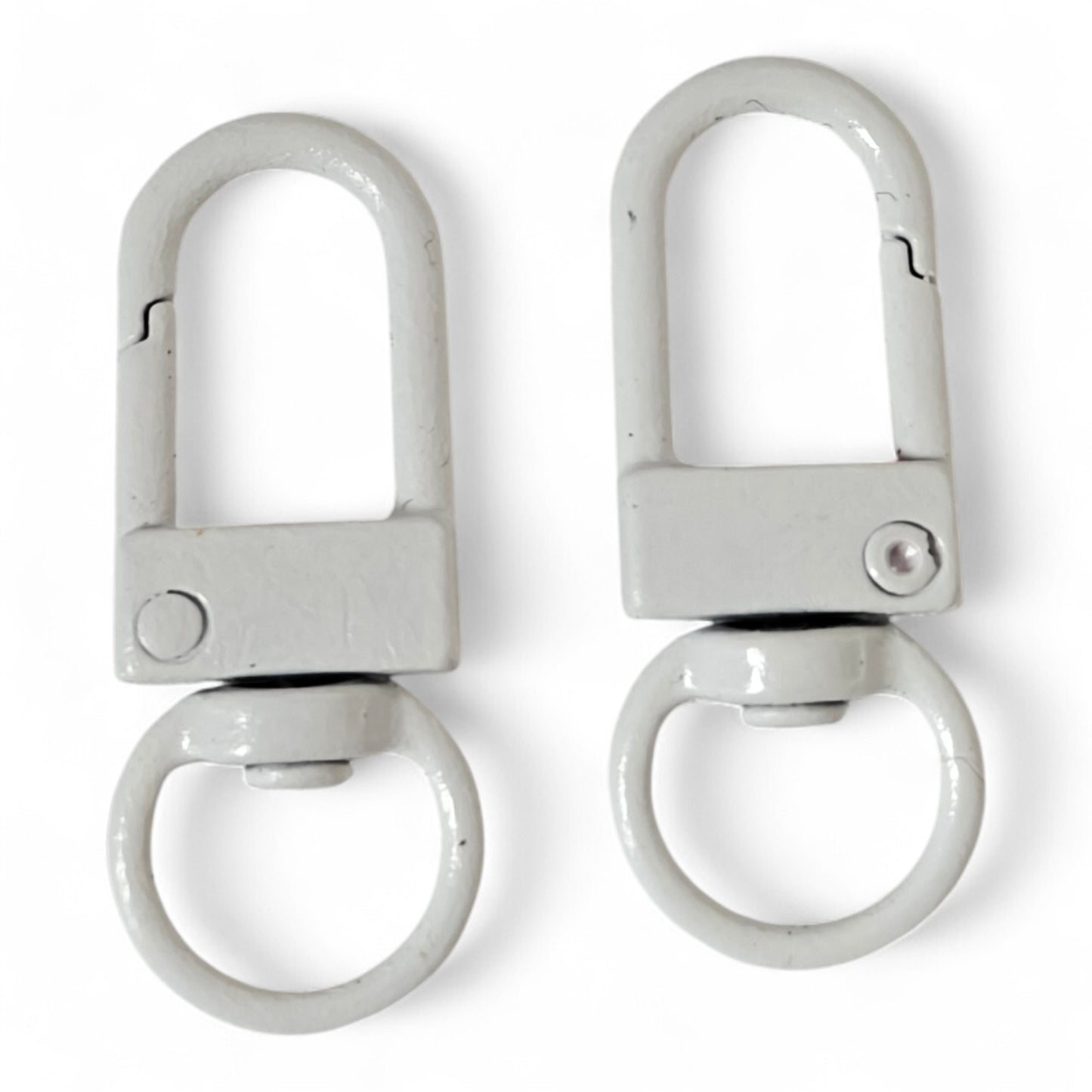 Öppningsbar Karbinhake Fjäderbelastad 33x12mm – 2-pack | 10 färger