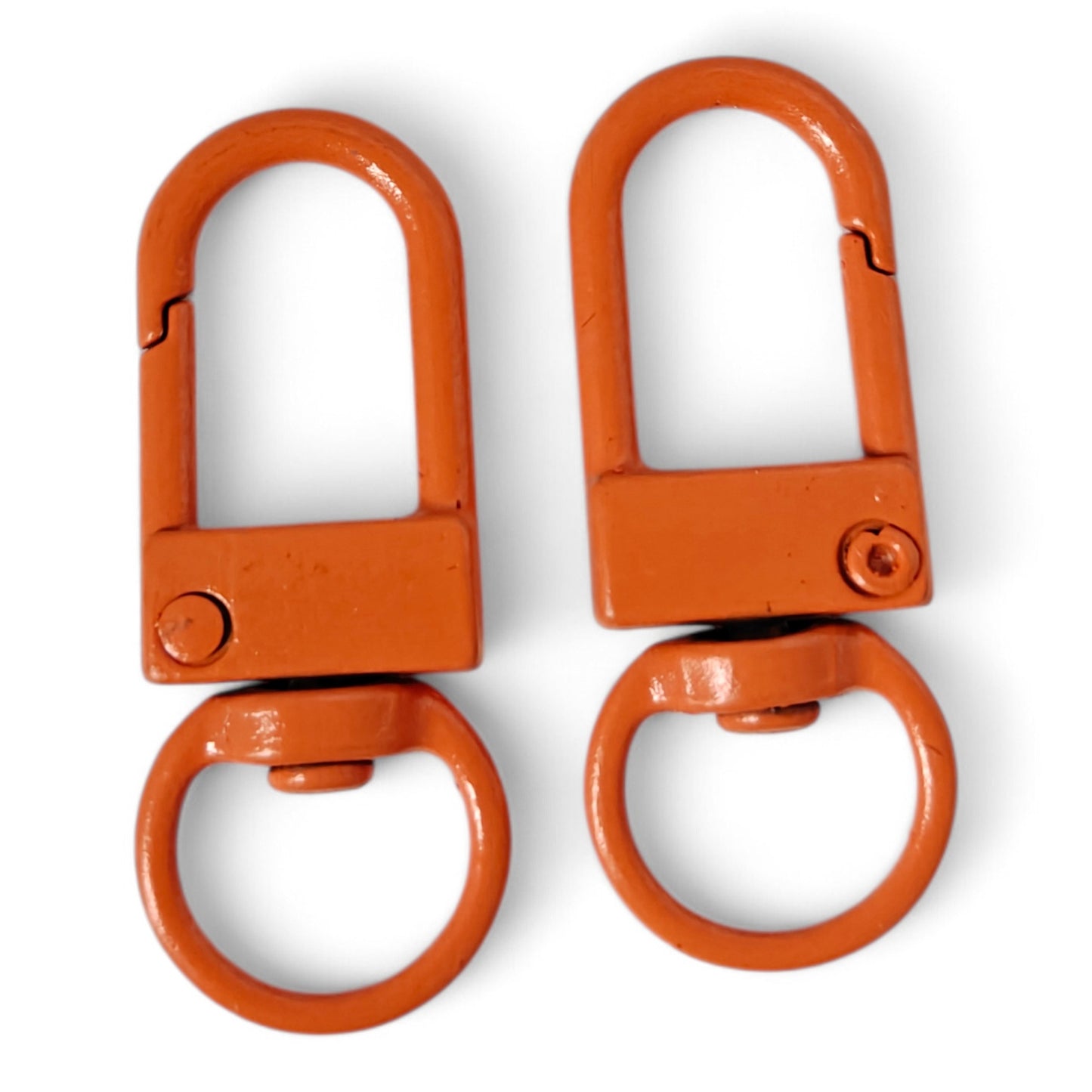 Öppningsbar Karbinhake Fjäderbelastad 33x12mm – 2-pack | 10 färger