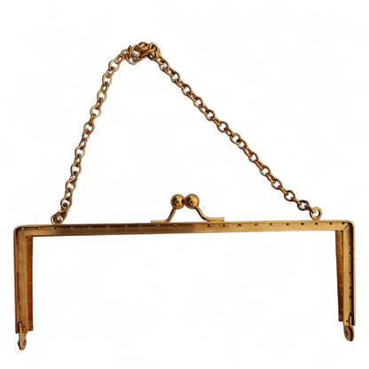 Väskhandtag med Kedja i Mässing - Portmonnä Öppning