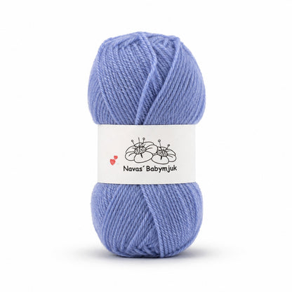 Akrylgarn babymjuk (mjukis) – supermjukt babygarn 50g