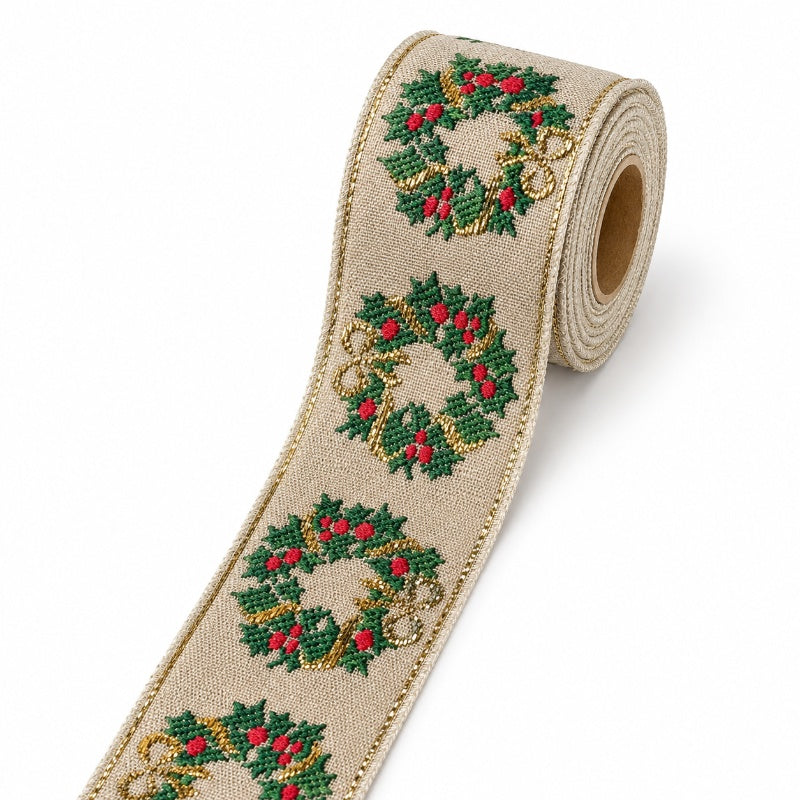 Linneband Kransar 50 mm