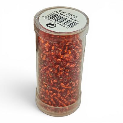 Gütermann Seedbeads 9/0 – Små Glaspärlor för Broderi & Smycken 28g