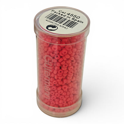 Gütermann Seedbeads 9/0 – Små Glaspärlor för Broderi & Smycken 28g