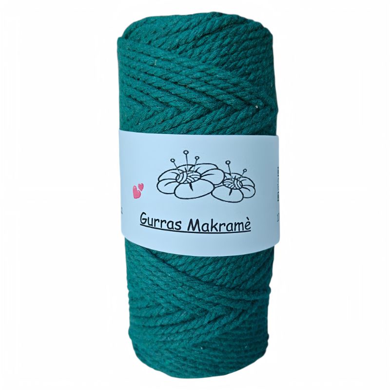 Makramégarn 4mm Bomull - Nava