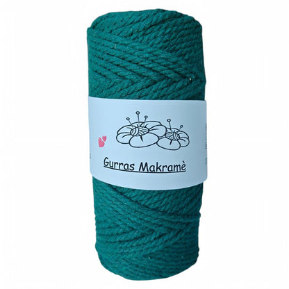 Makramégarn 4mm Bomull - Nava
