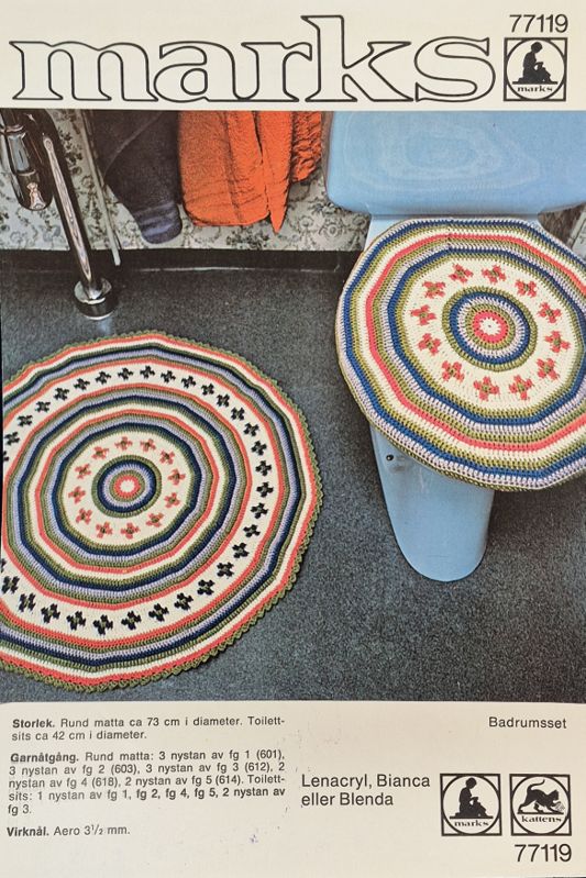 Vintage virkmönster – Mattor | Original mönster