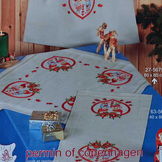 Permin Broderi Nisse kärlek 5675