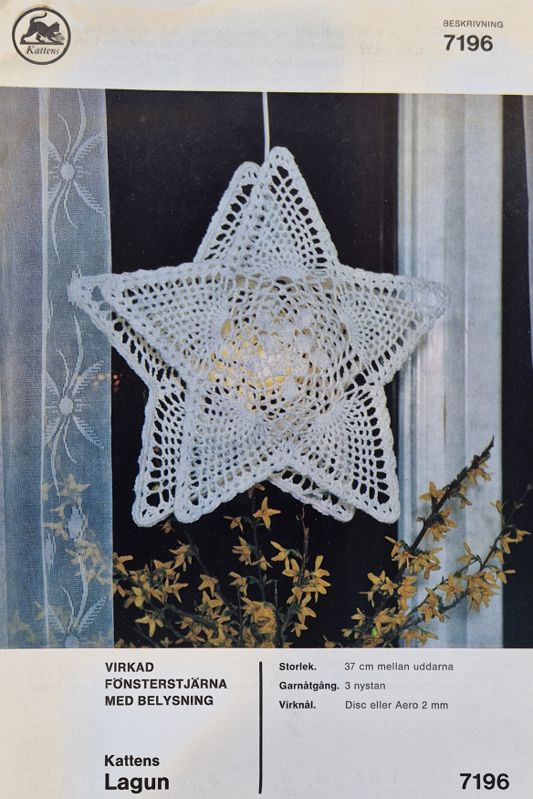 Fönsterstjärna för belysning