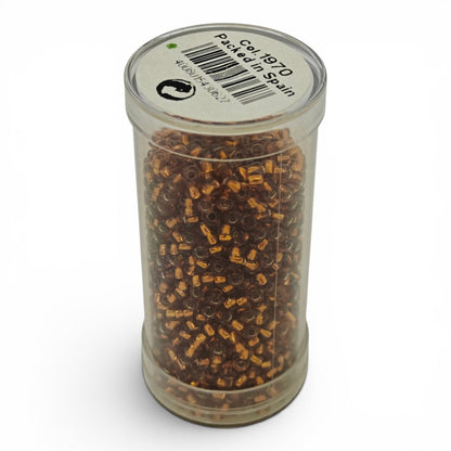 Gütermann Seedbeads 9/0 – Små Glaspärlor för Broderi & Smycken 28g