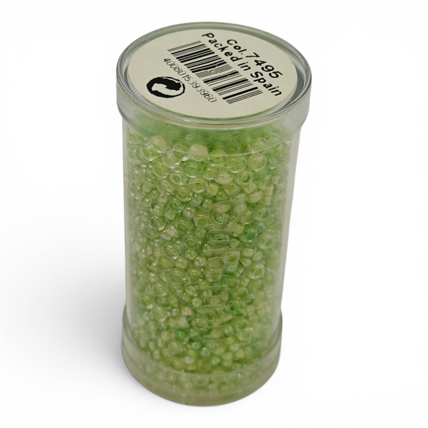 Gütermann Seedbeads 9/0 – Små Glaspärlor för Broderi & Smycken 28g