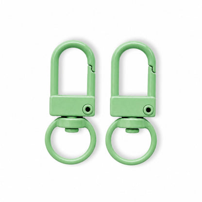 Öppningsbar Karbinhake Fjäderbelastad – 2-pack