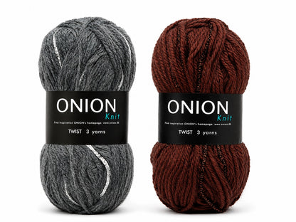 Onion twist 3 yarns