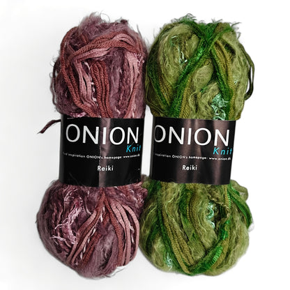 Onion Knit Reiki - Exklusivt Effektgarn