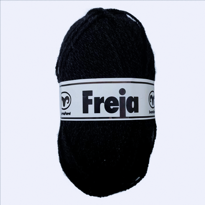 Freja Akrylgarn - Svarta Fåret