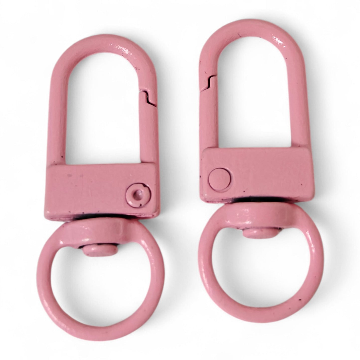 Öppningsbar Karbinhake Fjäderbelastad 33x12mm – 2-pack | 10 färger