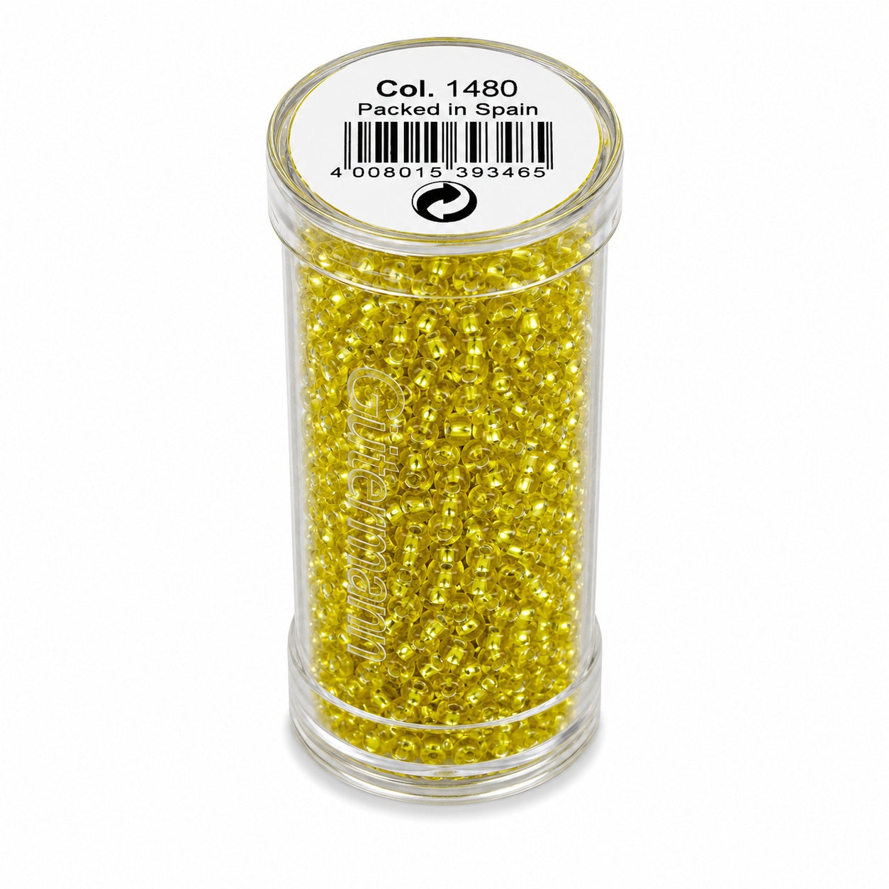 Gütermann Seedbeads 9/0 – Små Glaspärlor för Broderi & Smycken 28g