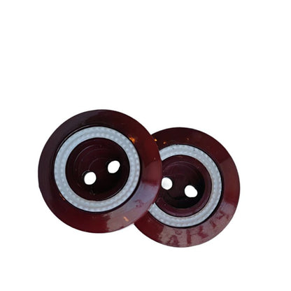 Plast knapp - 2 färgad - Nava