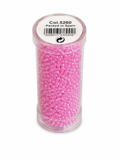 Gütermann Seedbeads 9/0 – Små Glaspärlor för Broderi & Smycken 28g