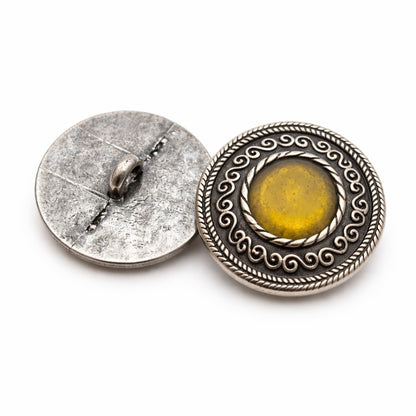 Metallknapp till Folkdräkt 2-pack - Antiksilver🌿