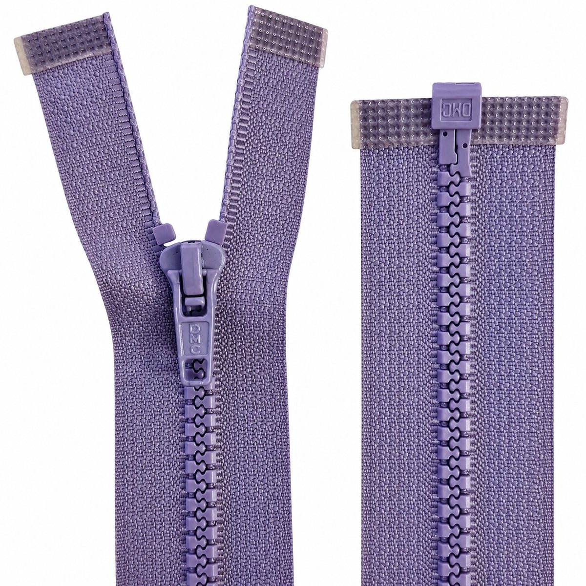 Dragkedja  delbar 6 mm  Lavendel