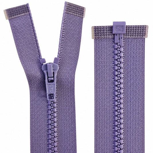 Dragkedja  delbar 6 mm  Lavendel