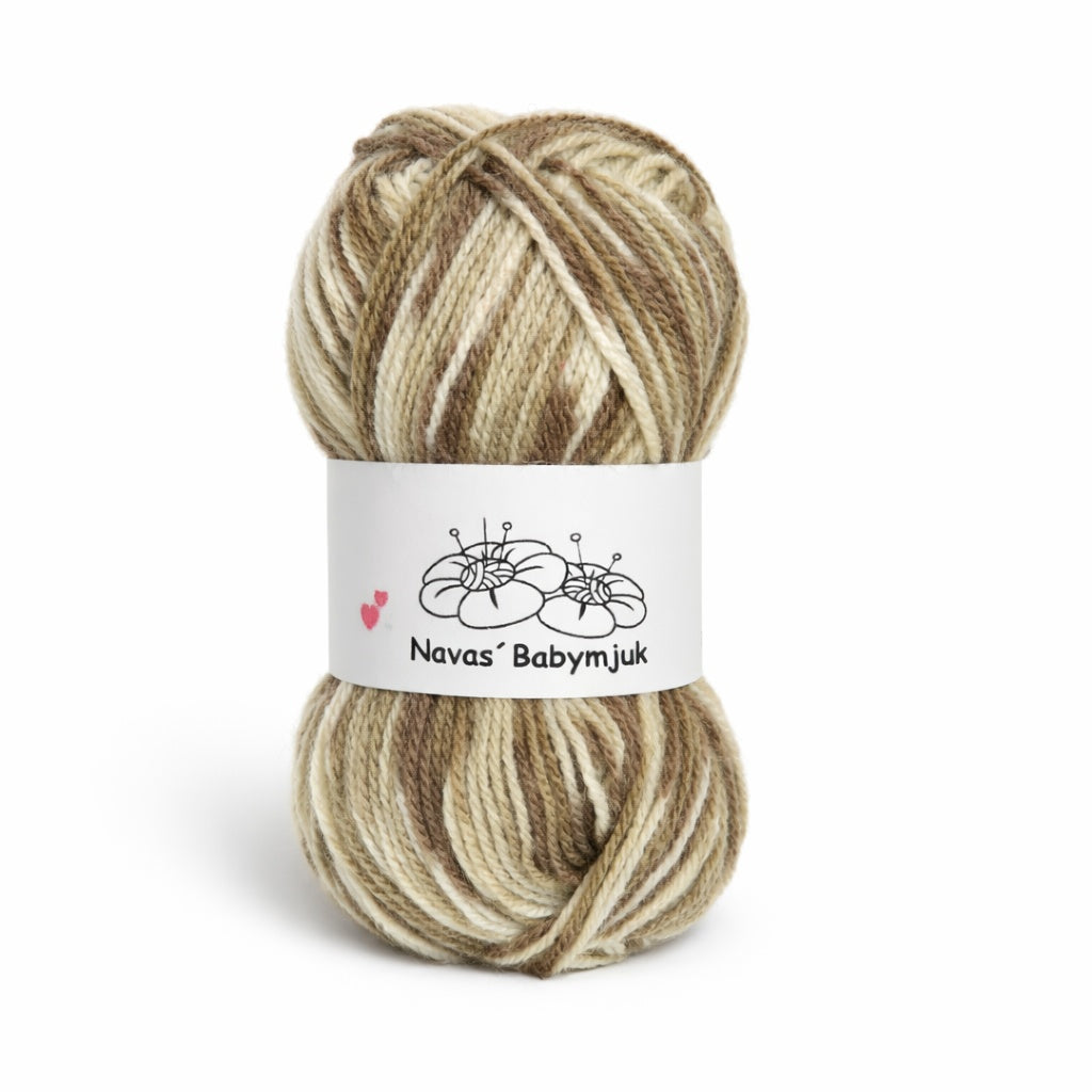Akrylgarn babymjuk – supermjukt babygarn 50g