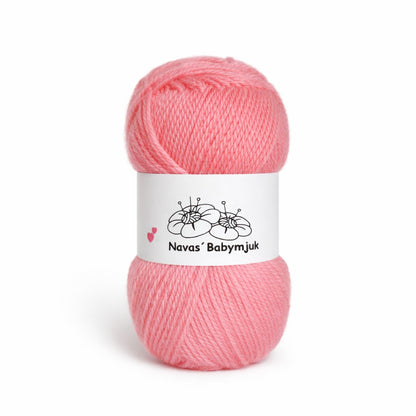 Akrylgarn babymjuk – supermjukt babygarn 50g