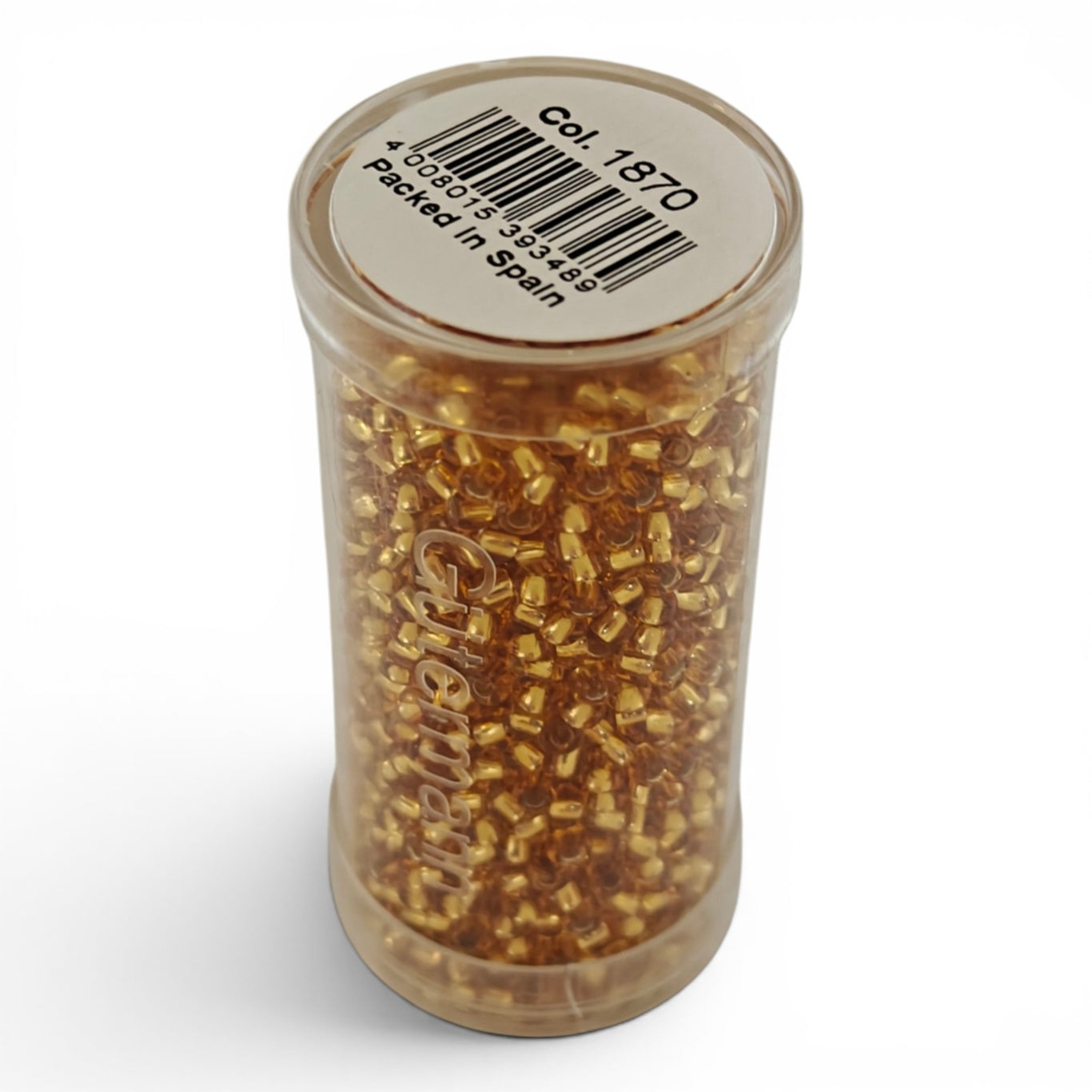 Gütermann Seedbeads 9/0 – Små Glaspärlor för Broderi & Smycken 28g
