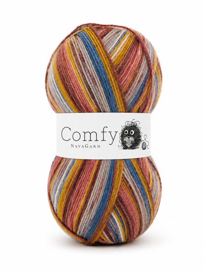 Happy Comfy – 75% merinoull 100g OEKO-TEX®