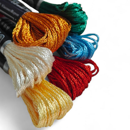 Marlitt Broderigarn – Glansigt Viskos garn 10m | Anchor